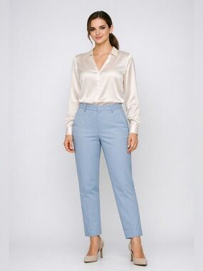 Light Blue Women’s Classic Tailored Pants
